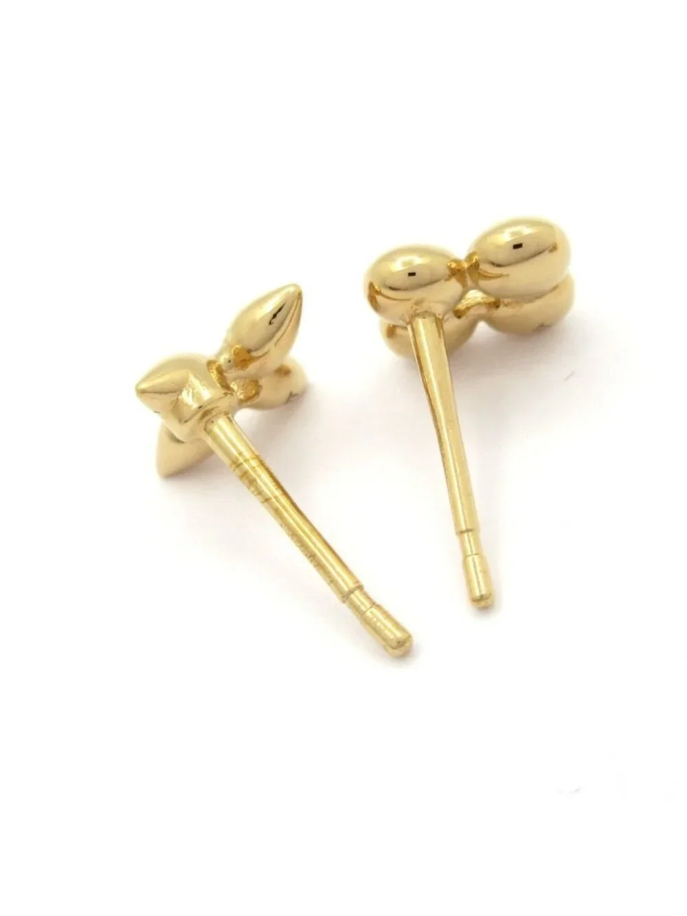 Louis Vuitton Earrings Puss LV Flower Gram Gold